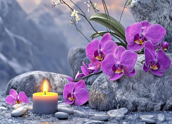 Diamond Painting Traumhafte Orchidee